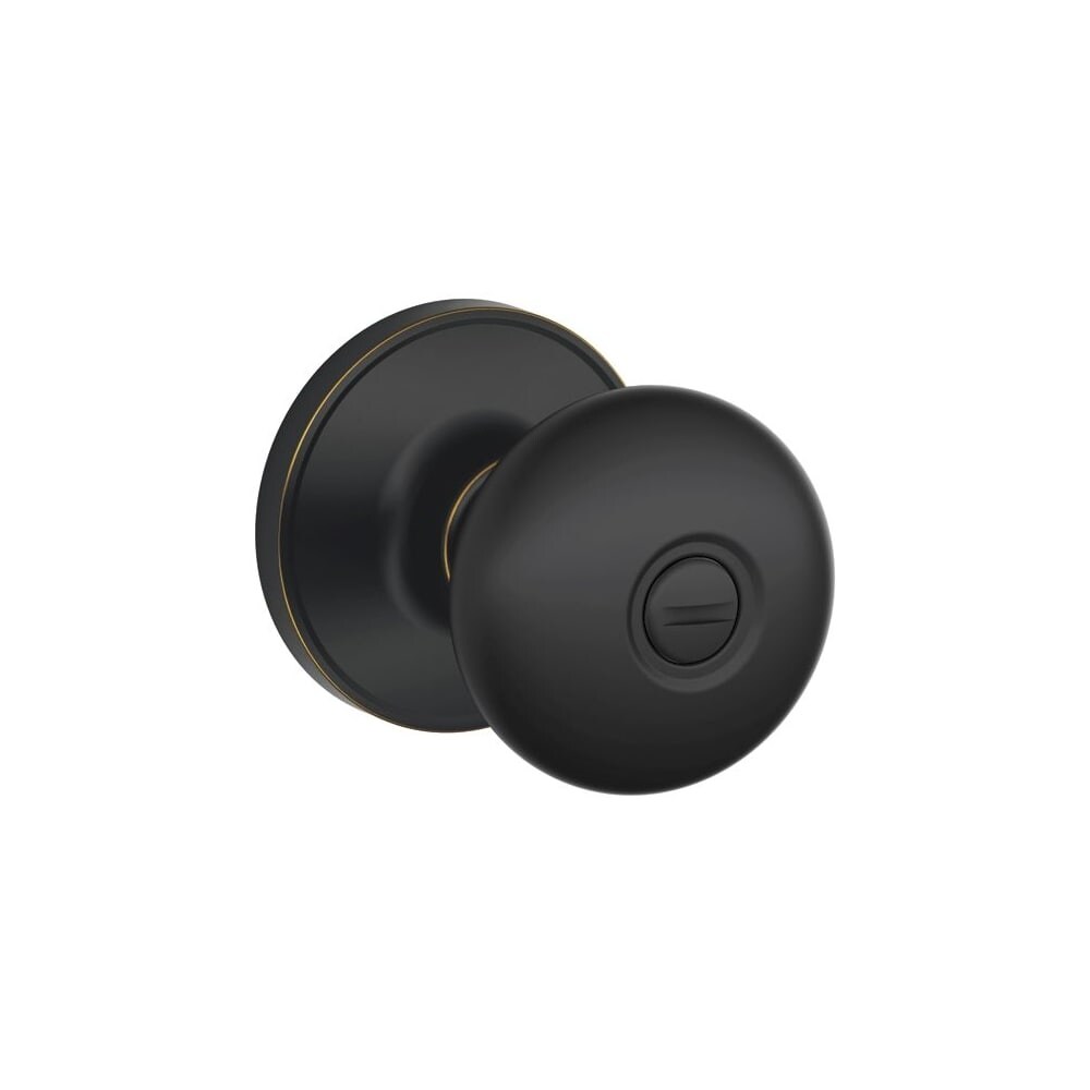 Shop Schlage J40 Str Stratus Privacy Door Knob Set Formerly