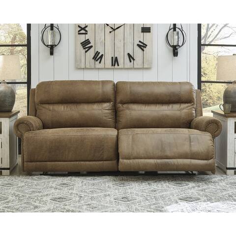 Grearview Earth Two Seat Power Reclining Sofa Adjustable Headrest