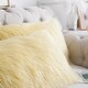 preview thumbnail 20 of 77, Karenne FauxFur Throw Pillow Covers (Set of 2), NO INSERT