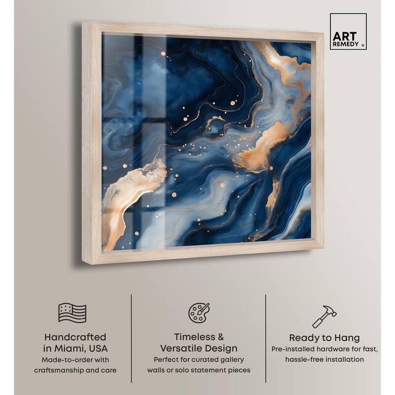 Deep Sea Geode III Shadowbox by Art Remedy