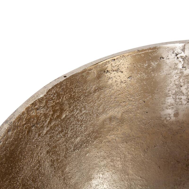 Golden Ore Large Champagne Serving Bowl