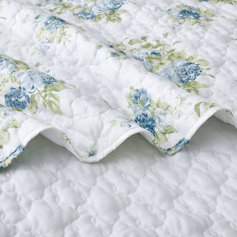 3-Piece Reversible Ultra Lighweight Coverlet Premium Microfiber Bedspread Quilt Set