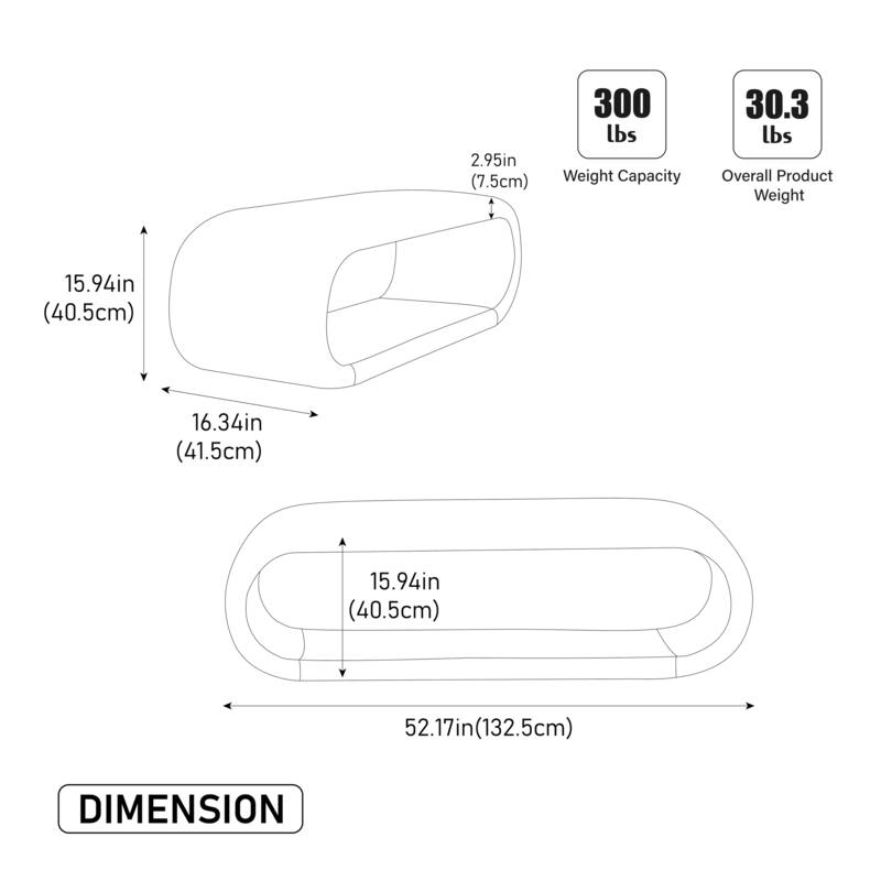 52.2''W Modern Chenille Upholstered Bench,Entry Shoe Bench Stool