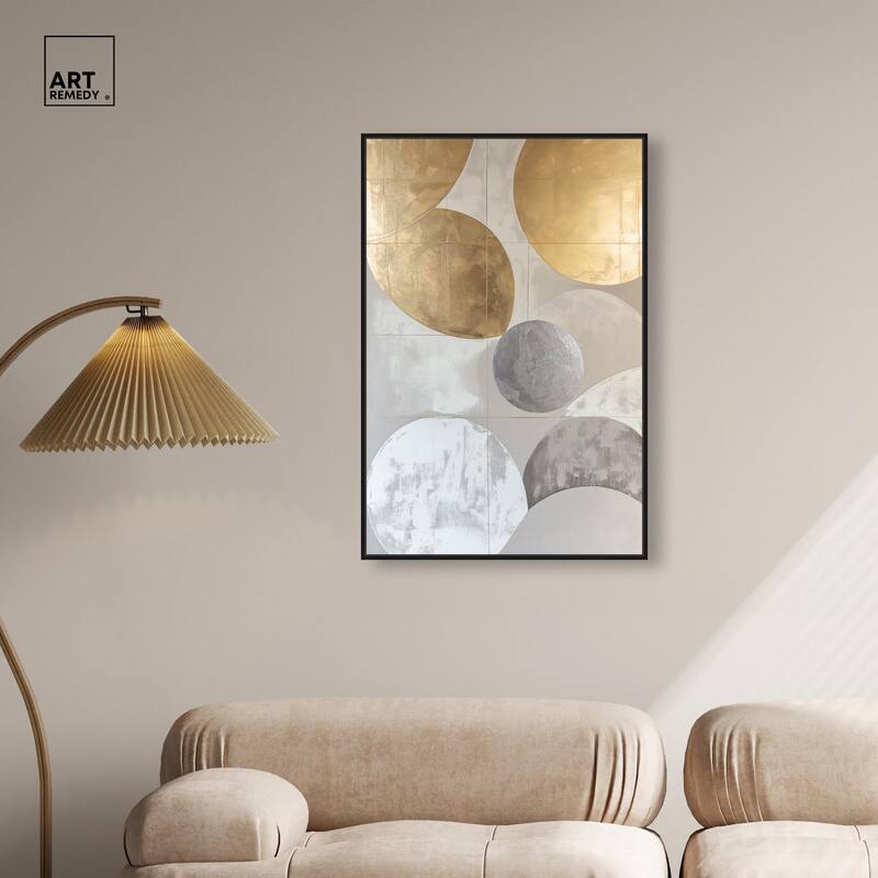Golden Sequence II Canvas by Art Remedy