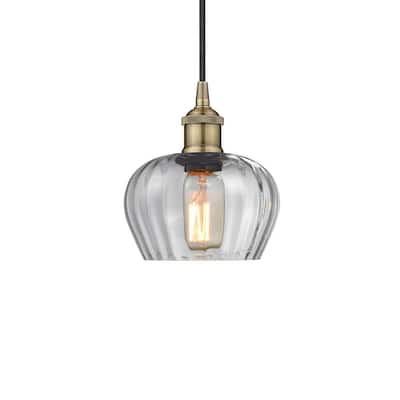 Innovations Lighting 616-1P-9-7 Fenton Pendant Fenton 7" Wide Mini