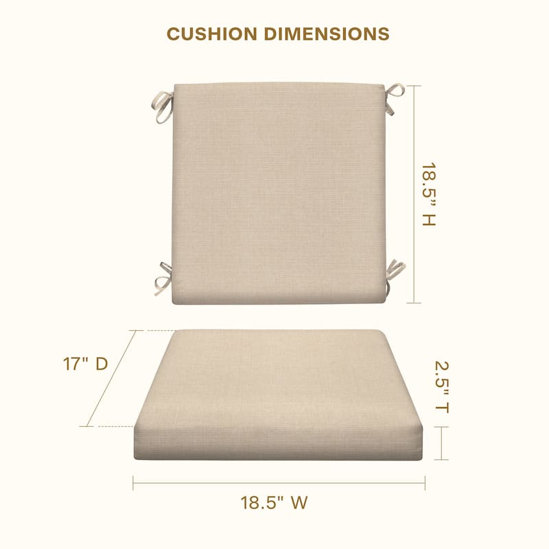 Midback Dining Chair Cushion