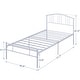 preview thumbnail 11 of 23, VECELO Kids Bed Frame with Headboard & Metal Slat,Twin Size Bed Set of 2
