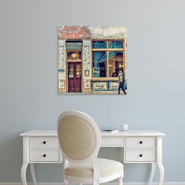 Easy Art Prints Keri Bevan's 'Dalston Pub' Premium Canvas Art