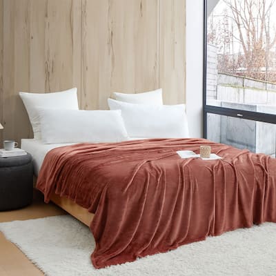 Wait Oh What - Coma Inducer® Bed Blanket - Maple Syrup
