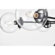 preview thumbnail 40 of 44, Masakee 12-light Sputnik Metal Chandelier with Clear Glass Globe Shades