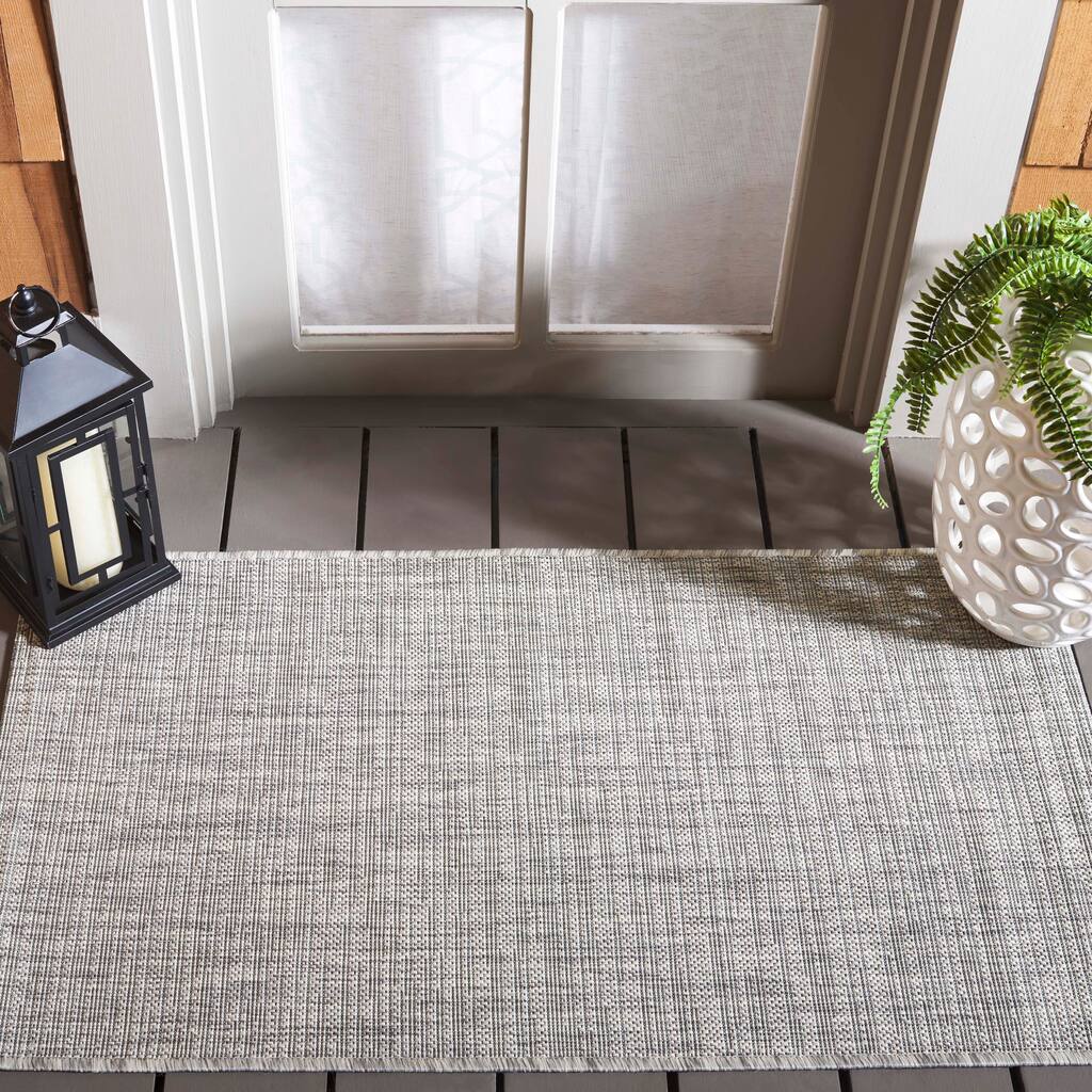 SAFAVIEH Courtyard Consilia Outdoor Waterproof Patio Backyard Rug