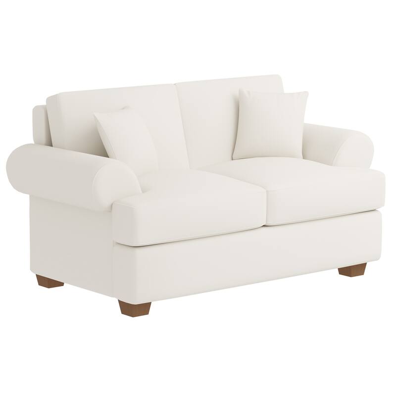66" Fabric Sofa Sets Modern Loveseat Sofas for Living Room - Loveseat Sofa