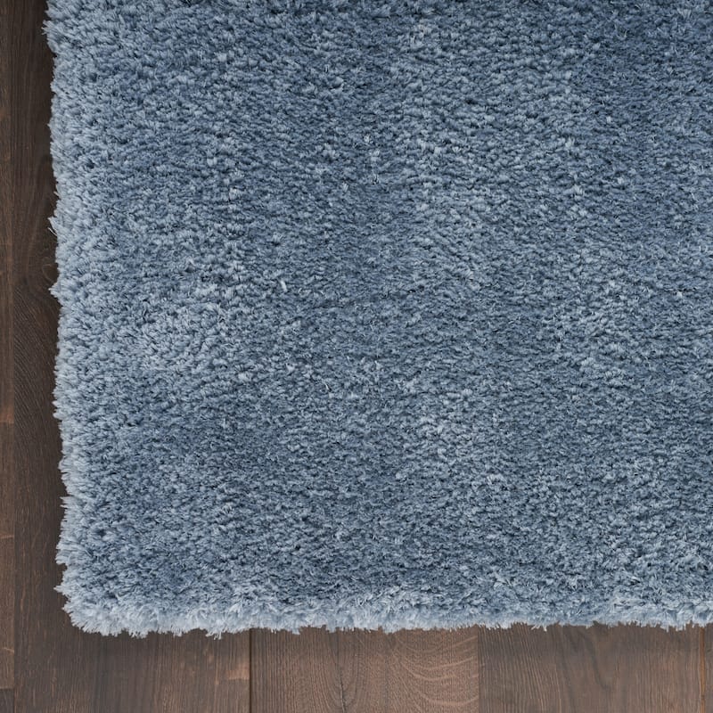 Nourison Luxurious Shag Ultra-plush Pile Glam Solid Area Rug