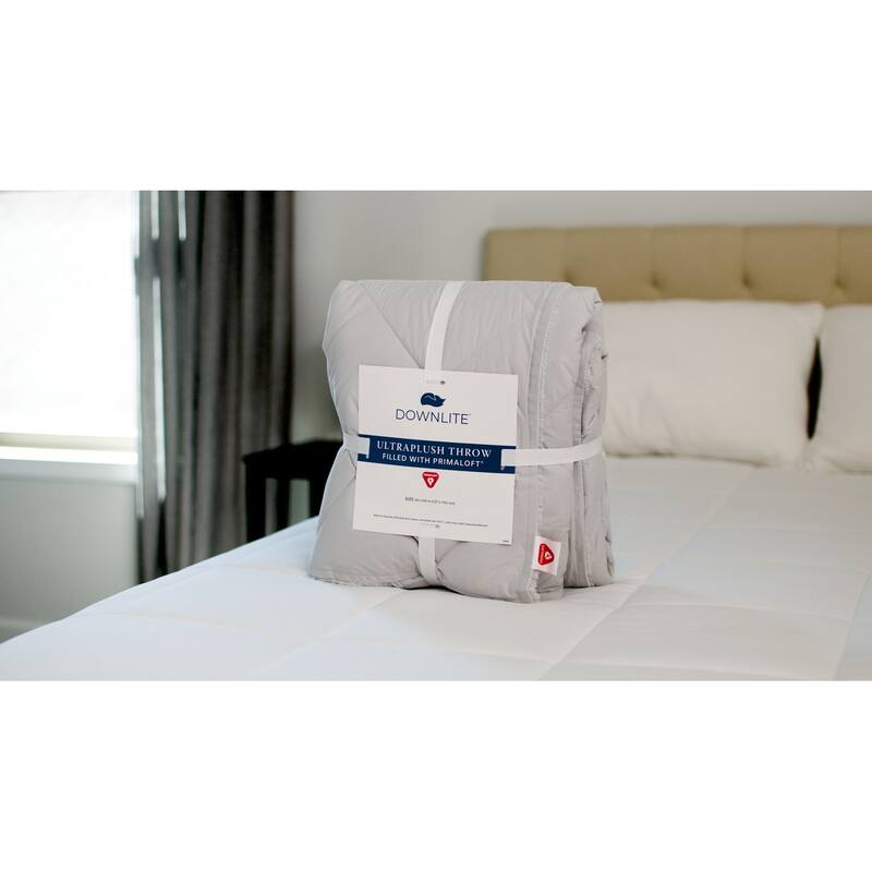 Cloud Top PrimaLoft Plush Blankets & Throws by DOWNLITE