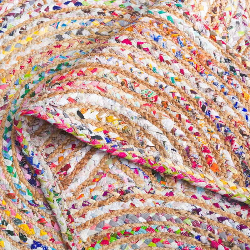SAFAVIEH Handmade Cape Cod Eulogia Coastal Jute Rug