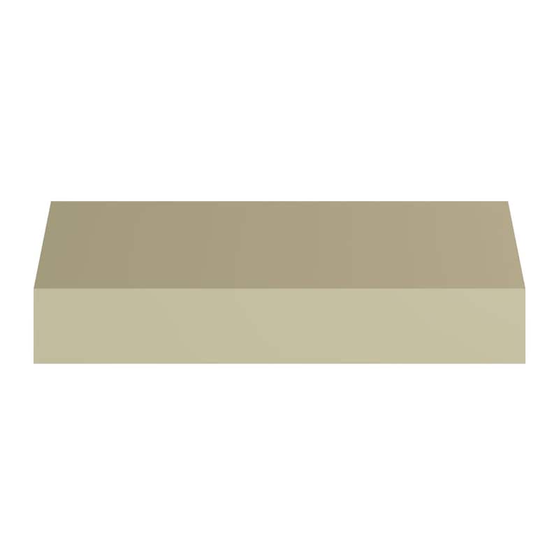7/8"H x 7/8"P x 1 1/8"F x 96"L Dante Crown Moulding - 1-Pack