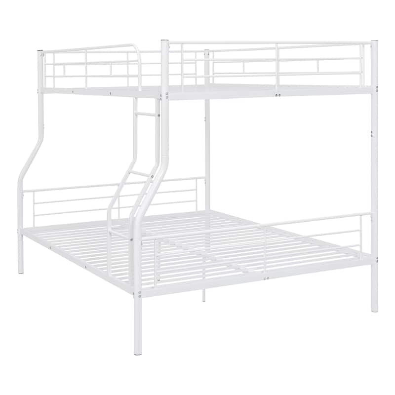 Full XL Over Queen Metal Bunk Bed