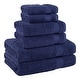 preview thumbnail 62 of 89, American Soft Linen Bekos 6 Piece Towel Set, 100% Cotton Bath Towel Set for Bathroom