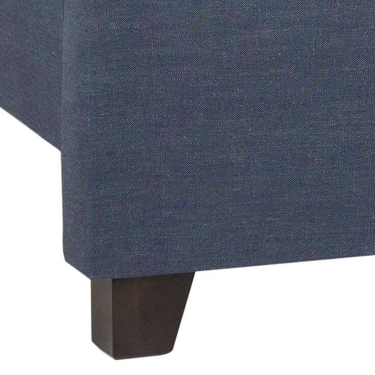 SAFAVIEH Suellen Upholstered Tufted Wingback Bed