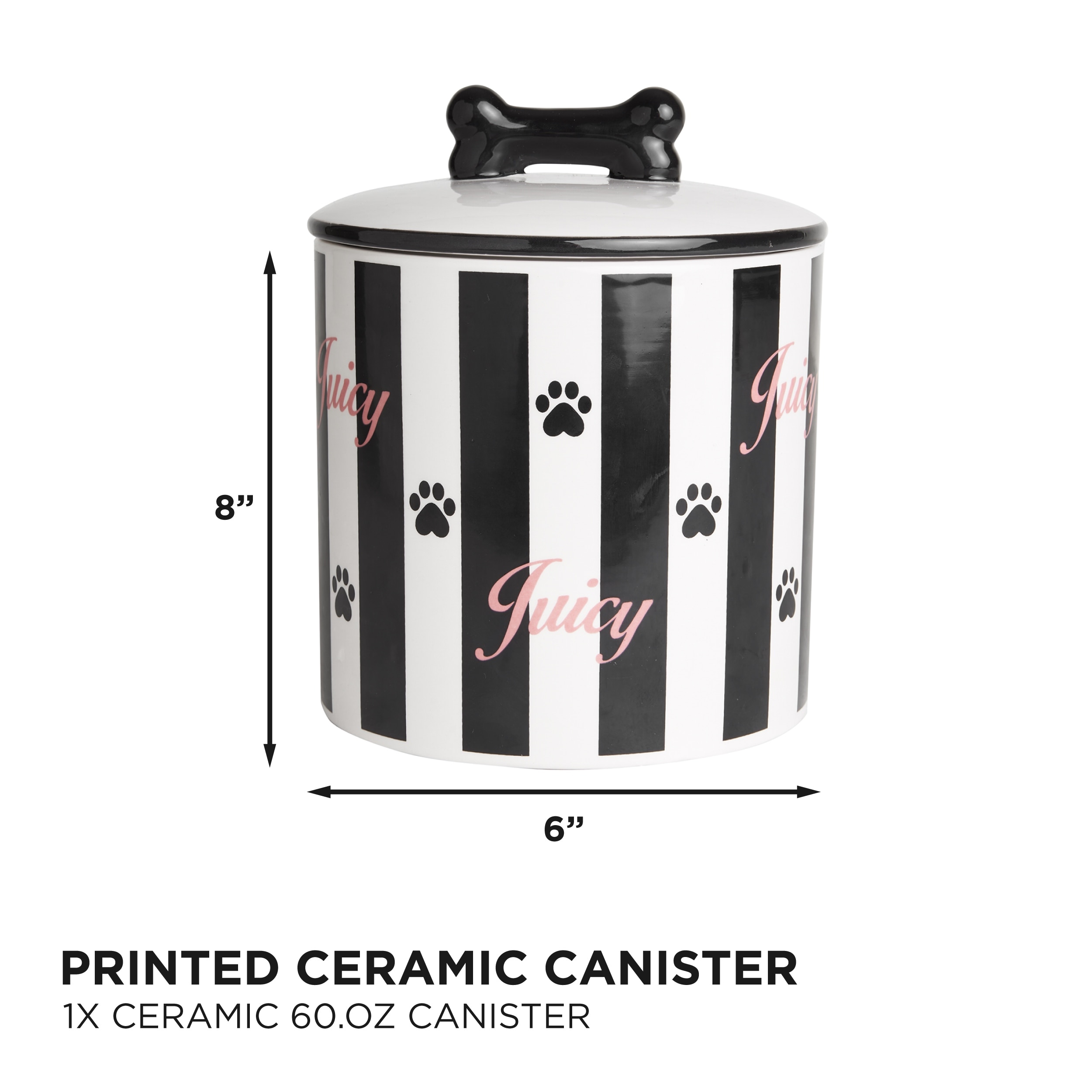 Treat canister top