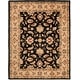 preview thumbnail 9 of 28, SAFAVIEH Handmade Heritage Arianna Traditional Oriental Wool Rug 11' x 15' - Black/Beige - Rectangle