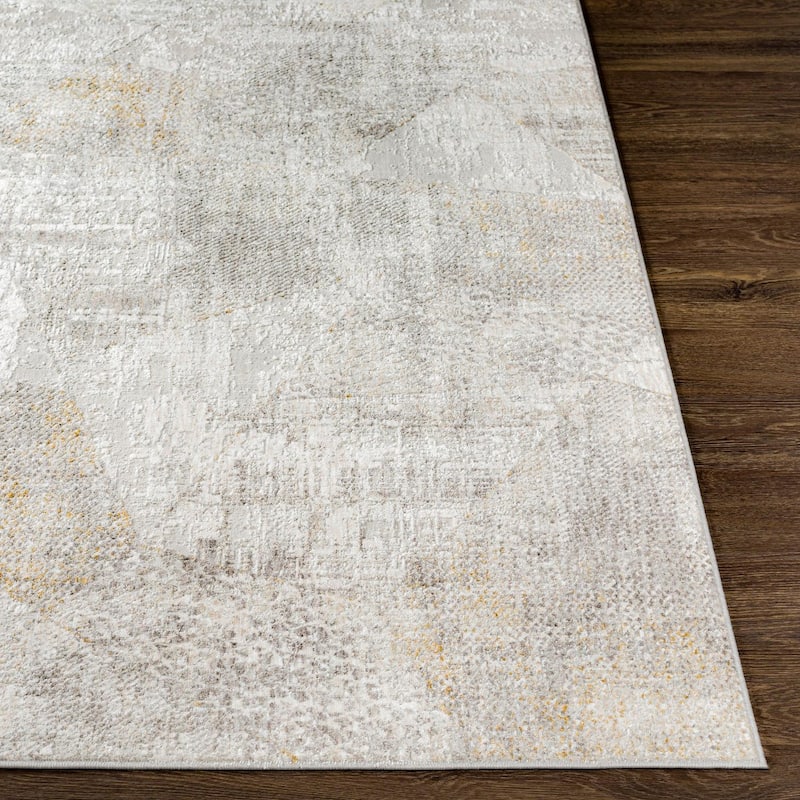 Livabliss Rustic Carmel Diamond Area Rug