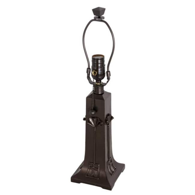 Meyda Tiffany 77672 Ginko 19" Tall Lamp Base
