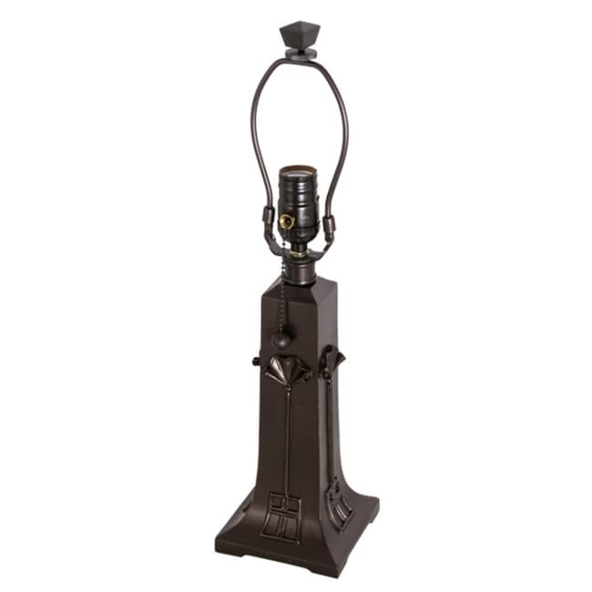 Meyda Tiffany 77672 Ginko 19" Tall Lamp Base