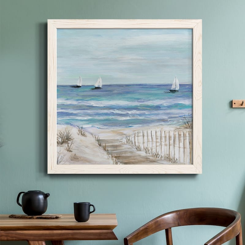 Gulf Shores III-Premium Framed Canvas - Ready to Hang