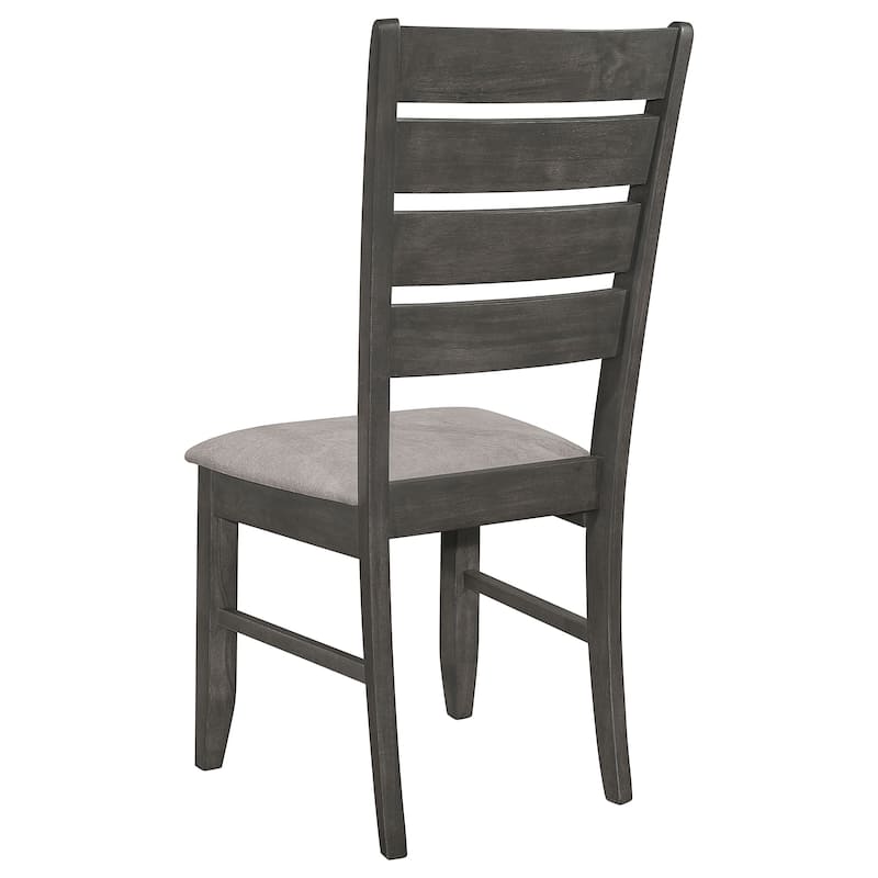Dalila Rectangular Wood Frame Dining Table Set