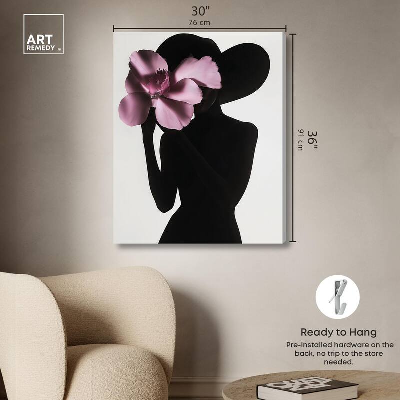 Bloom of Boldness Canvas by Art Remedy, Gallery Wrapped