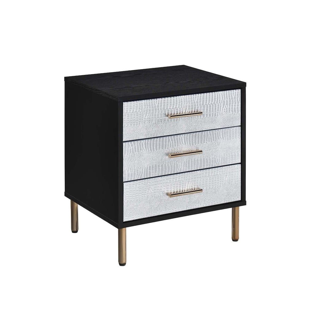 3 Drawers Particleboard Nightstand