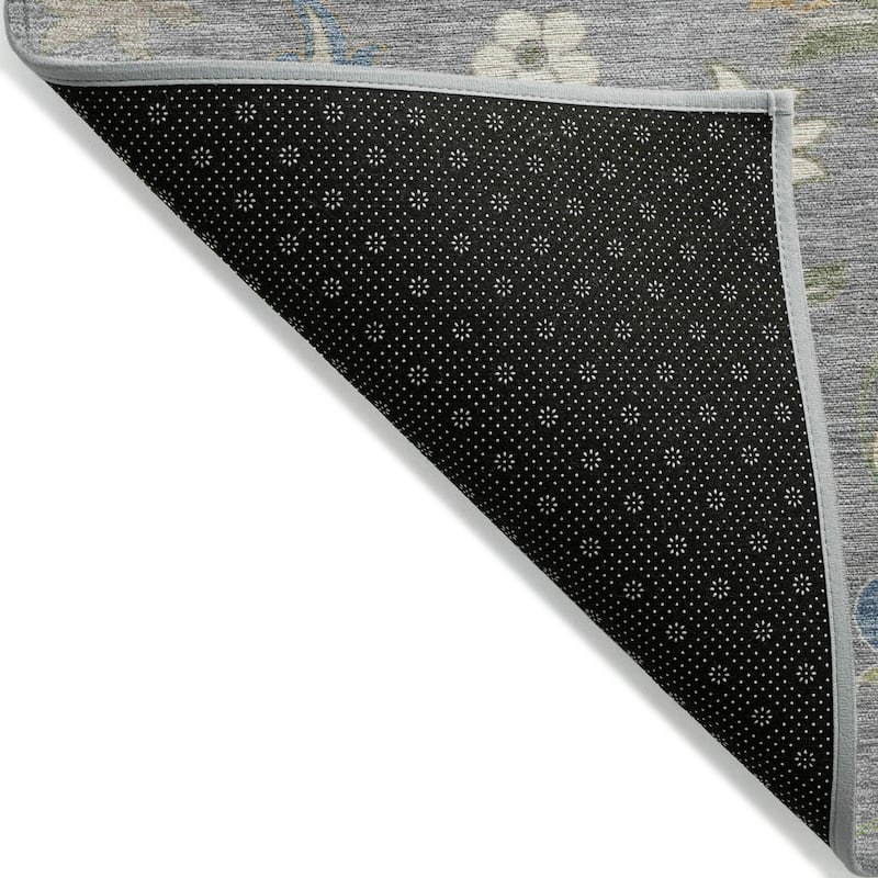 Machine Washable Indoor/ Outdoor Traditional Chantille Rug