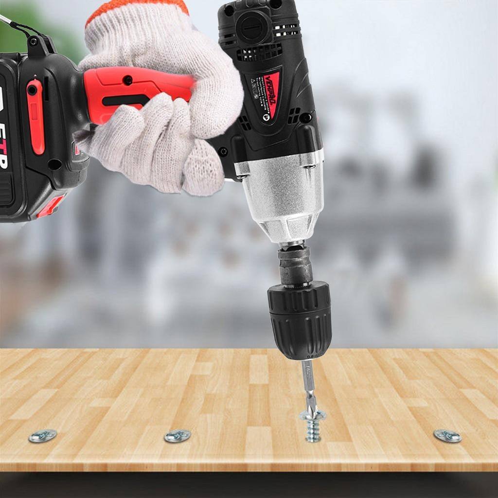 1/2'' Electric Brushless Cordless Impact Wrench Drill High Torque Tool