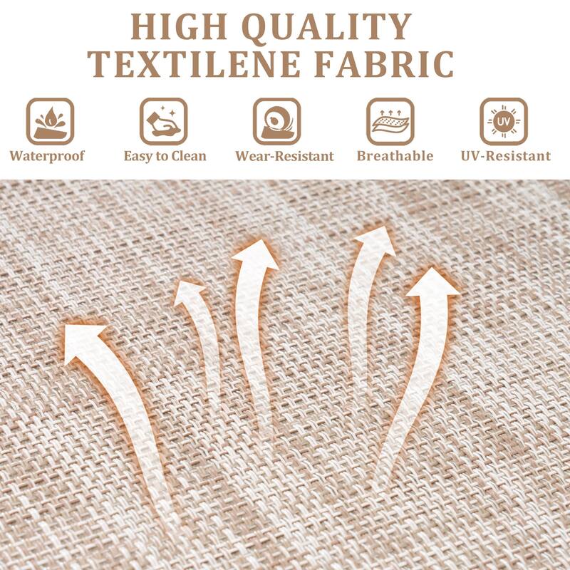 VredHom Outdoor Aluminum Adjustable Chaise Lounge (Set of 2)