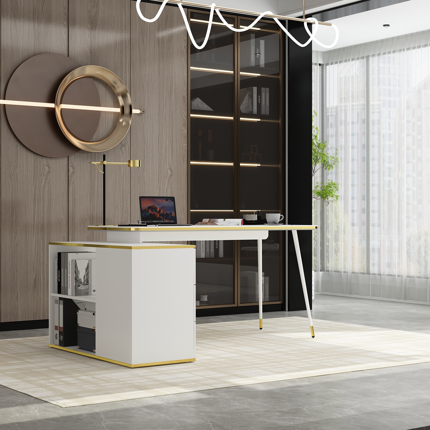 Glam shop reception desk