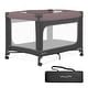 preview thumbnail 7 of 16, Dream On Me EZGo Portable Playard Pink & Black