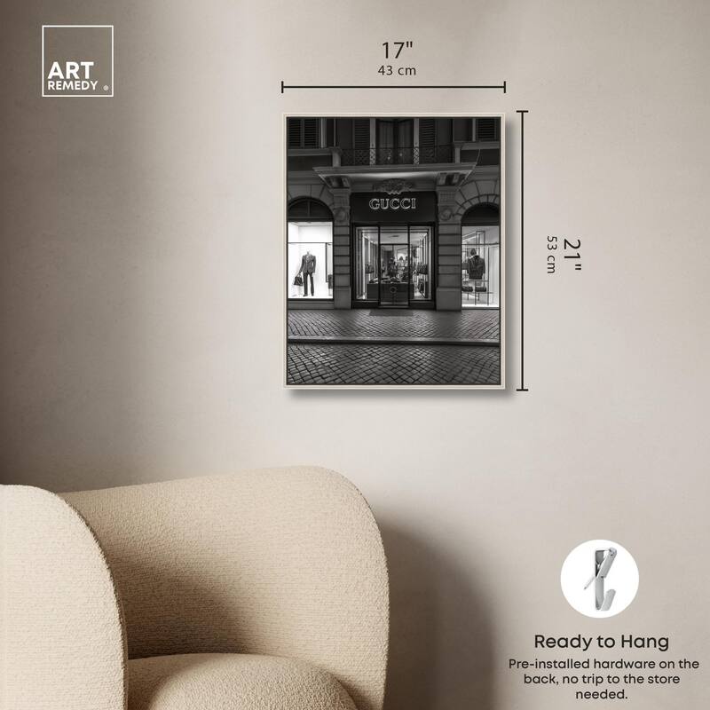 Glam Presence Canvas by Art Remedy