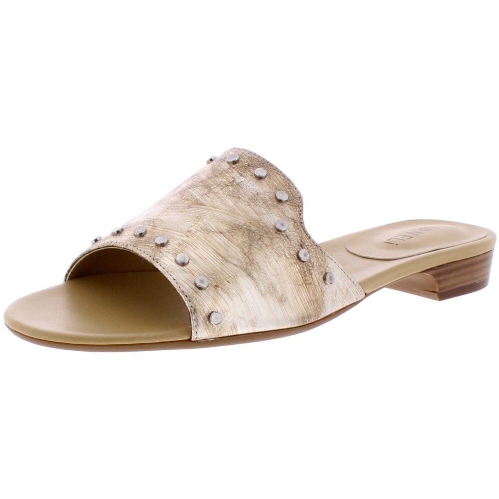 vaneli mayda studded slide sandal