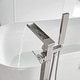 preview thumbnail 18 of 16, PROOX Waterfall bath Tub Filler with Hand Shower Faucet