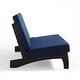 preview thumbnail 75 of 136, Outdoor Teak Wood Waterproof Armless Chair Loveseat with Cushions