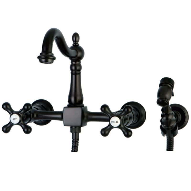 Kingston Brass Heritage Kitchen Faucet - Includes Sidespray