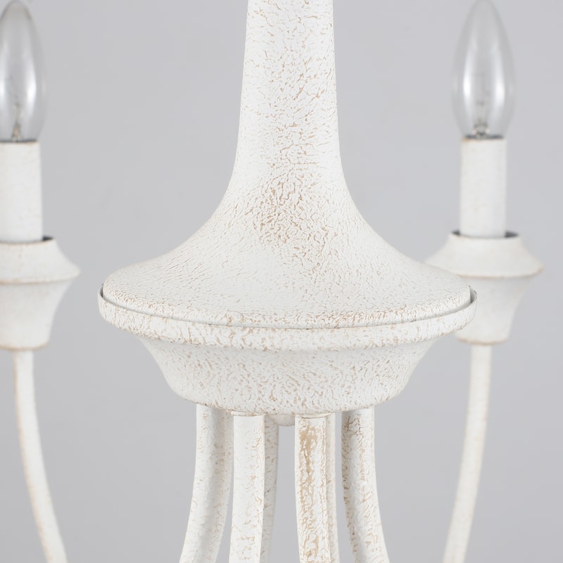 8-Light 28.34 in. Traditional Chandelier for Kitchen Living Room