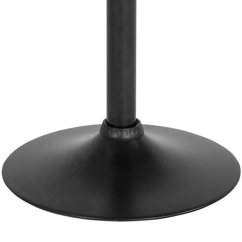 Adjustable Height Retro Barstool - 16"W x 16"D x 23" - 31"H