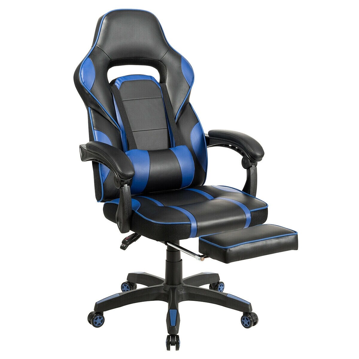 Goplus Massage Gaming Chair Reclining Racing Computer Office Chair -  Overstock - 18743856