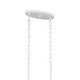 preview thumbnail 5 of 5, Kichler Lighting Sayulita 4-Light White Wicker Chandelier