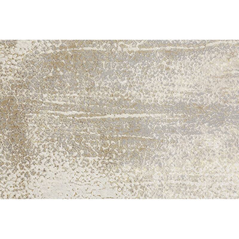 Suqep Abstract Stain Resistant Area Rug By HomeRoots - 2' x 3'