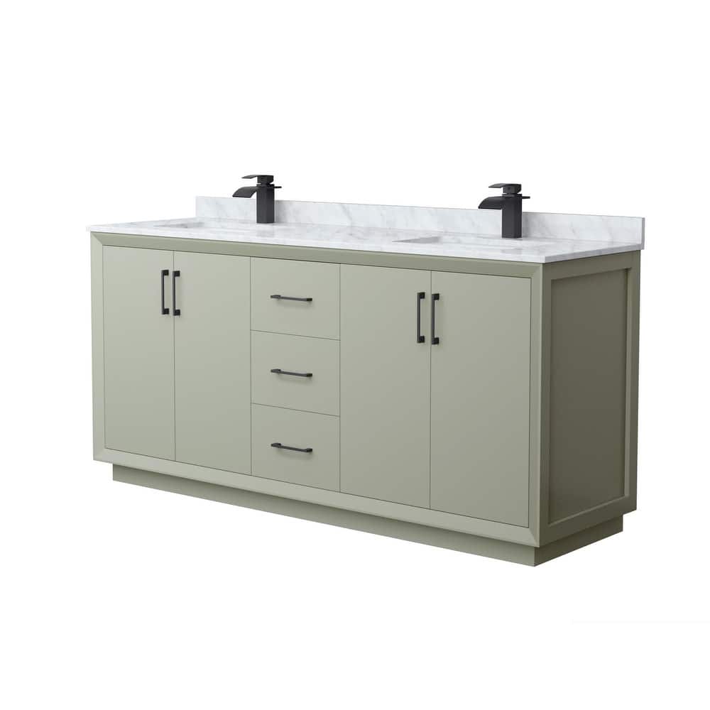 Wyndham Collection WCF414172D-NAT-UNSMXX Strada 72" Free Standing