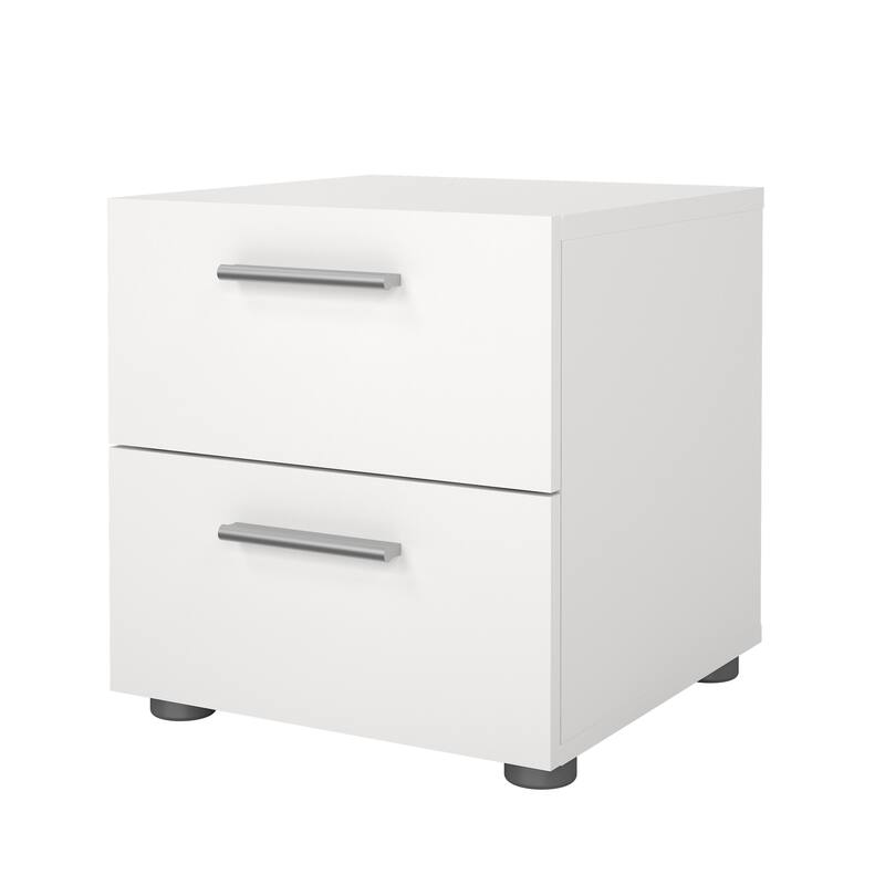 Porch & Den Angus Foiled 2-drawer Nightstand