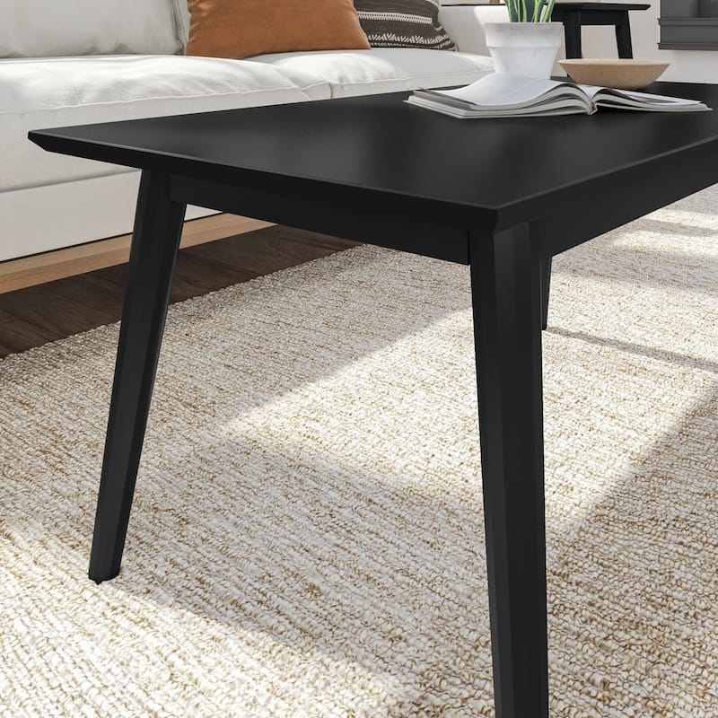 Plank and Beam Mid-Century Rectangular Coffee Table - 40"